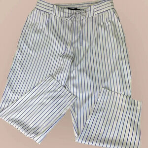 Torrid New Tapered Lightweight Lounge Pants Stretchy 2X Blue White Stripes